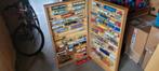 Leuke partij 1/87 met transportkast, Hobby en Vrije tijd, Modelauto's | 1:87, Ophalen, Zo goed als nieuw, Bus of Vrachtwagen, Overige merken
