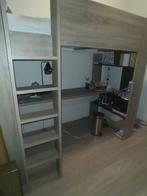 Hoogslaper Twist met bureau en opbergruimte, Kinderen en Baby's, Kinderkamer | Stapelbedden en Hoogslapers, Ophalen, Zo goed als nieuw