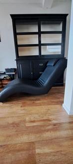 Lounge stoel, Huis en Inrichting, Ophalen of Verzenden, Gebruikt, Zwart, Eén