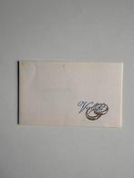 Vintage verloofd kaartje 1963, Verzamelen, Geboortekaartjes en Visitekaartjes, Ophalen of Verzenden, Voor 1970, Geboortekaartje