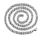 Koningsketting., Sieraden, Tassen en Uiterlijk, Kettingen, Ophalen of Verzenden, Nieuw, Zilver, Overige materialen