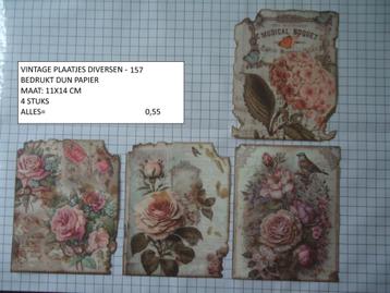 ⚠️nu 0,40: vintage plaatjes diversen 157 ( alleen verzenden beschikbaar voor biedingen