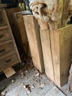 4 massief houten sokkels, Ophalen, Nieuw