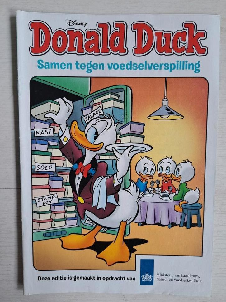 Donal Duck samen tegen voedselverspilling, Boeken, Strips | Comics, Zo goed als nieuw, Eén comic, Europa, Ophalen of Verzenden