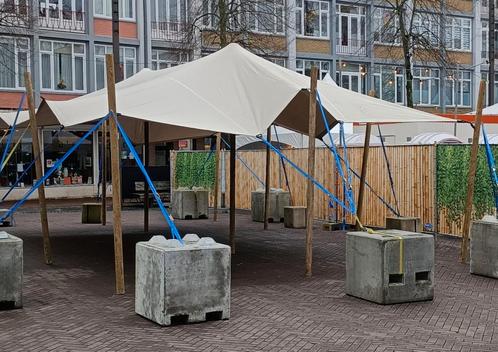 Stretchtent , party , pagode feest tent huren, Hobby en Vrije tijd, Feestartikelen | Verhuur, Zo goed als nieuw, Overige, Ophalen of Verzenden