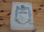 Six melodies - eva dell acqua - dyna beumer, Zang, Gebruikt, Ophalen of Verzenden, Artiest of Componist