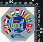 Sticker: ESA European Space Agency, Verzamelen, Ophalen of Verzenden, Zo goed als nieuw
