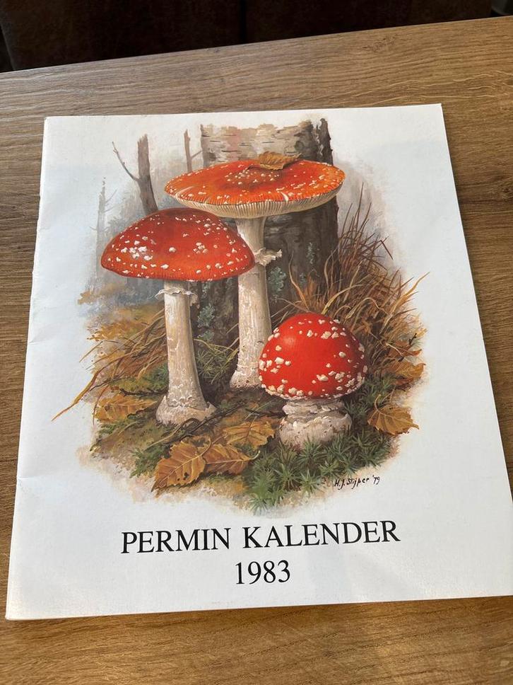 Permin Paddenstoelen Borduurpatronen, Hobby en Vrije tijd, Borduren en Borduurmachines, Gebruikt, Patroon, Handborduren, Ophalen of Verzenden