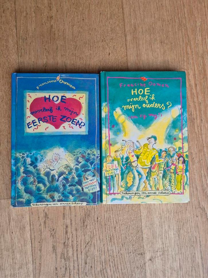 Francine Oomen Hoe overleef ik? boeken, Boeken, Kinderboeken | Jeugd | onder 10 jaar, Gelezen, Fictie algemeen, Ophalen of Verzenden