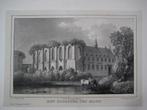 07 Eindhoven / Woensel Klooster Ten Hage Litho 1846, Antiek en Kunst, Ophalen of Verzenden