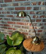 Vintage Messing Bureaulamp Massive, Ophalen of Verzenden, Gebruikt, Metaal, Minder dan 50 cm