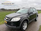 Chevrolet Captiva 2.4i Style 2WD 7 Persoons, Auto's, Chevrolet, 1660 kg, Zwart, 4 cilinders, 7 stoelen