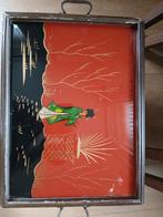 Vintage Dienblad met Japans Motief, Antiek en Kunst, Ophalen of Verzenden