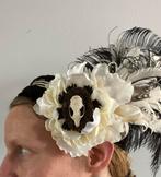 Haarband flapper girl / cancan / Halloween, Ophalen of Verzenden, Zo goed als nieuw, Carnaval