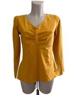 Tante Betsy shirt lange mouw geel M, Maat 38/40 (M), Geel, Ophalen of Verzenden, Zo goed als nieuw