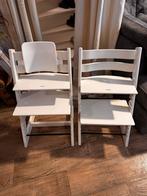 2x Stokke Tripp Trapp kinderstoel + newborn set, Ophalen of Verzenden, Gebruikt, Meegroeistoel, Gordel(s)