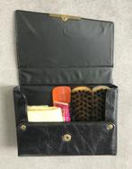 SCHOENPOETS set skai etui retro jaren 70 - vintage, Ophalen of Verzenden, Huis en Inrichting