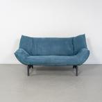 1x Leolux Tango 2-zits/192cm Bank Turquoise Stof - Grijs