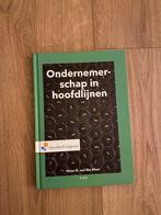 Ondernemerschap in hoofdlijnen - Peter. O van der Meer, Boeken, Studieboeken en Cursussen, Ophalen, HBO, Zo goed als nieuw, Noordhoff Uitgevers