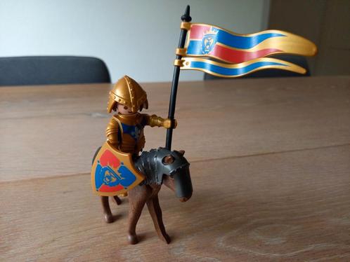 Playmobil Verkenner van de Leeuwenridders te paard, Kinderen en Baby's, Speelgoed | Playmobil, Zo goed als nieuw, Ophalen of Verzenden