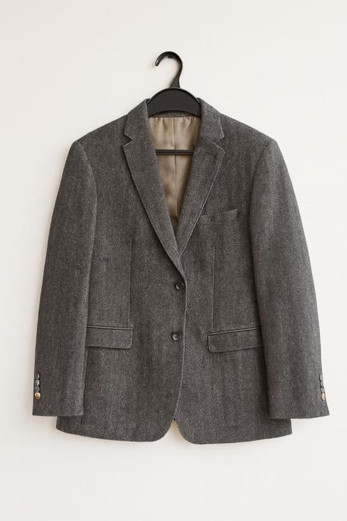 7 Square Collection blazer – maat 48, Kleding | Heren, Kostuums en Colberts, Zo goed als nieuw, Maat 48/50 (M), Grijs, Ophalen of Verzenden