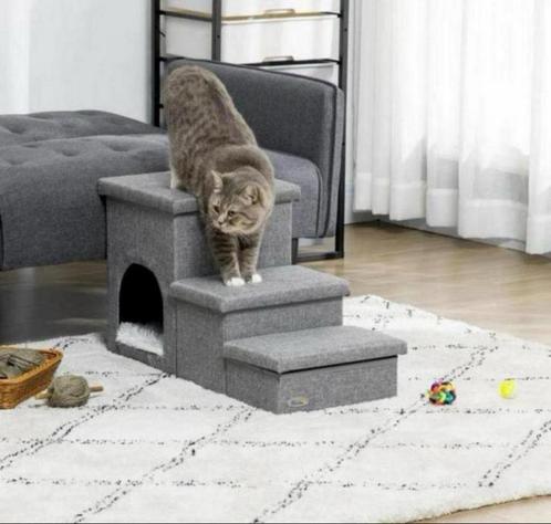 Huisdierentrap met huisdierbed, inclusief verborgen  nieuw, Dieren en Toebehoren, Katten-accessoires, Nieuw, Ophalen of Verzenden