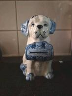 Delfts Blauw Hond Spaarpot, Antiek en Kunst, Ophalen of Verzenden