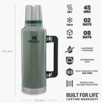 Stanley Thermosfles 1.9L - 2 keer gebruikt., Ophalen of Verzenden, Zo goed als nieuw