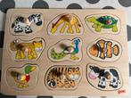 Goki houten inlegpuzzel, Ophalen, Zo goed als nieuw