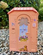 Barbiehuis opvouwbaar ca 40cmH - 37cm Br.  €65, Ophalen, Zo goed als nieuw, Poppenhuis