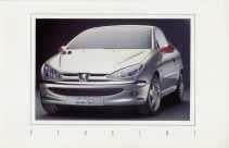 Peugeot 2hartje6 of 206 CC brochure/auto folder '98 - '06, Ophalen, Zo goed als nieuw, Peugeot