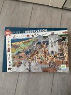 Djeco observatie puzzel kasteel 100 stukjes, Ophalen of Verzenden