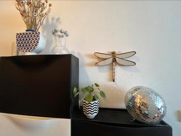 Libelle spiegel goud vintage beschikbaar voor biedingen