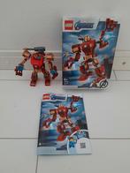 Lego 76140 Iron man mecha, Complete set, Ophalen of Verzenden, Lego, Zo goed als nieuw