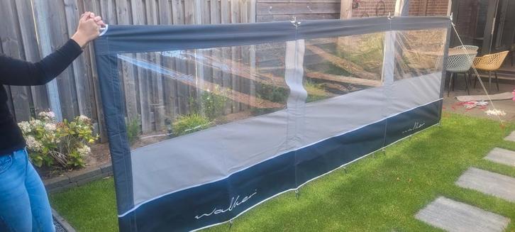 Walker windscherm, Caravans en Kamperen, Kampeeraccessoires, Zo goed als nieuw, Ophalen of Verzenden