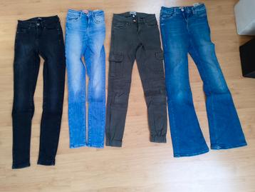 4x Only spijkerbroeken maat xs / 34 lengte 32 beschikbaar voor biedingen