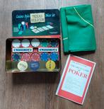 Pokerset in blik NIEUW, Ophalen of Verzenden, Nieuw