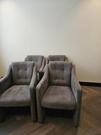 Mooie fauteuils - set van 4, Ophalen, Minder dan 75 cm, Zo goed als nieuw, Stof