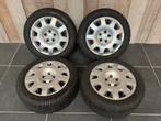 Set Saab 16" winterbanden Kléber 2x 8.0mm + 2x 6.5mm profiel, Ophalen, Gebruikt, 16 inch, Banden en Velgen