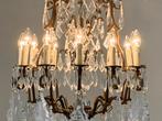 2 Prachtige identieke franse kroonluchters (12 lampen), Huis en Inrichting, Lampen | Kroonluchters, Ophalen, Zo goed als nieuw