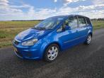 Ford C-Max 1.8 92KW 2007 Blauw nette auto apk15-6-2026, Auto's, Voorwielaandrijving, 65 €/maand, 4 cilinders, Blauw