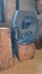 Bullerjan/Kanuk 6 kw in zeer goede staat, Ophalen, Zo goed als nieuw, Hout, Houtkachel