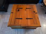 Salontafel / Opbergkist - 90x90x44 cm, Ophalen, Gebruikt, 50 tot 100 cm, Rustiek
