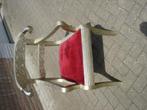 Anglo-Indian Regency style ram's head wedding chair, Ophalen, Gebruikt, Metaal, Eén