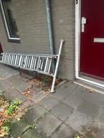 Ladder, Doe-het-zelf en Verbouw, Ladders en Trappen, Ophalen, Gebruikt, Ladder, Opvouwbaar of Inschuifbaar