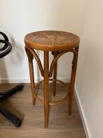 Oude kruk Thonet stijl, webbing vintage, beschadigd, Ophalen, Gebruikt, Hout