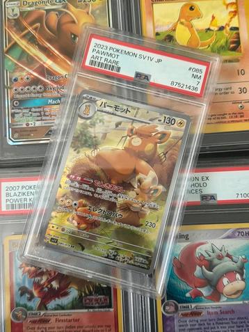 Pawmot #085 Art rare SV1V PSA 7 pokemon kaart beschikbaar voor biedingen