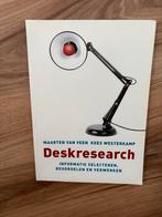 Deskresearch - Maarten van Veen, Kees Westerkamp, Ophalen of Verzenden, Gelezen, Economie en Marketing