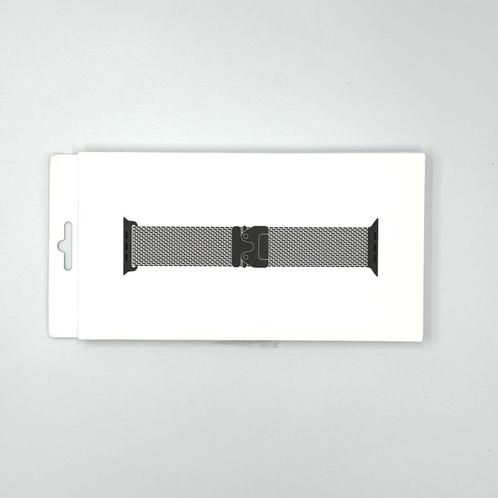 Milanese band S zwart voor Apple Watch Ultra /schade vrij +, Sieraden, Tassen en Uiterlijk, Smartwatches, Zo goed als nieuw