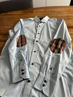 Cavallaro. Sporthemden, Ophalen of Verzenden, Zo goed als nieuw, Blauw, Halswijdte 41/42 (L)